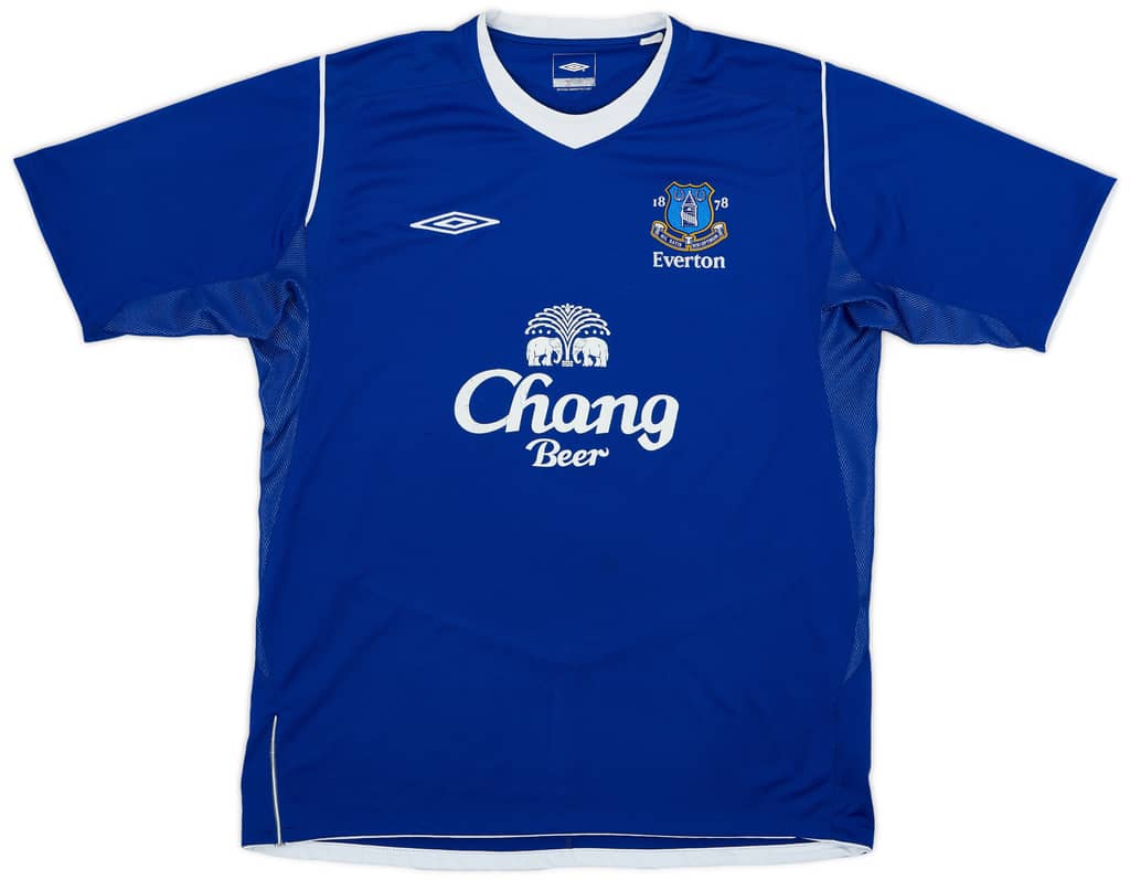 2004-05 Everton Home Shirt - 6/10 - (L)