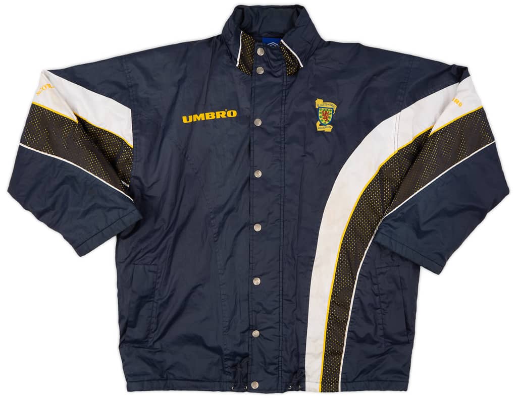 1998-00 Scotland Umbro Bench Coat - 8/10 - (L)