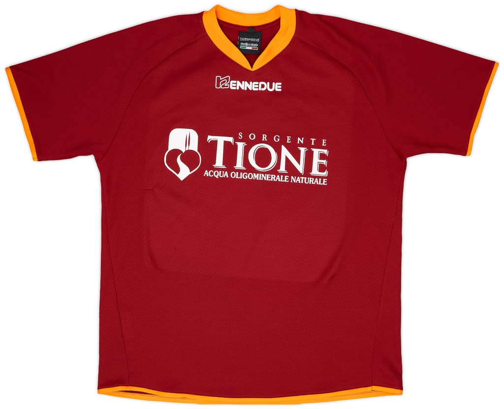 2008-12 Roma Match Issue Legends Home Shirt Di Biagio #6