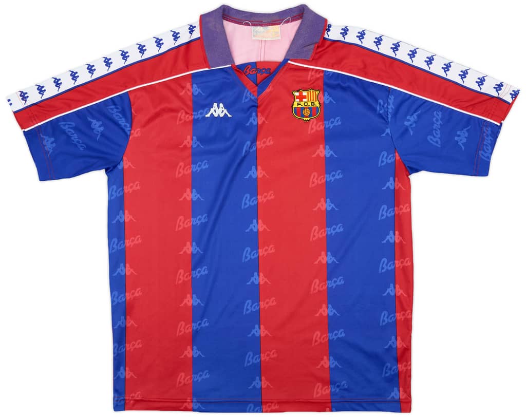 1992-95 Barcelona Home Shirt - 7/10 - (XL)