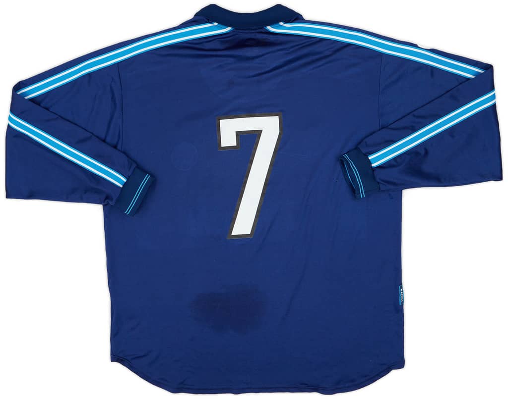 1998-99 Napoli Match Issue Third Shirt #7