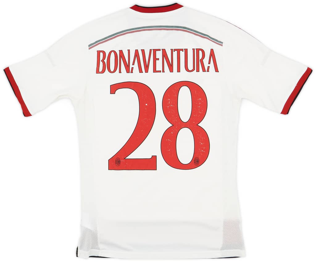 2014-15 AC Milan Away Shirt Bonaventura #28 - 6/10 - (S)