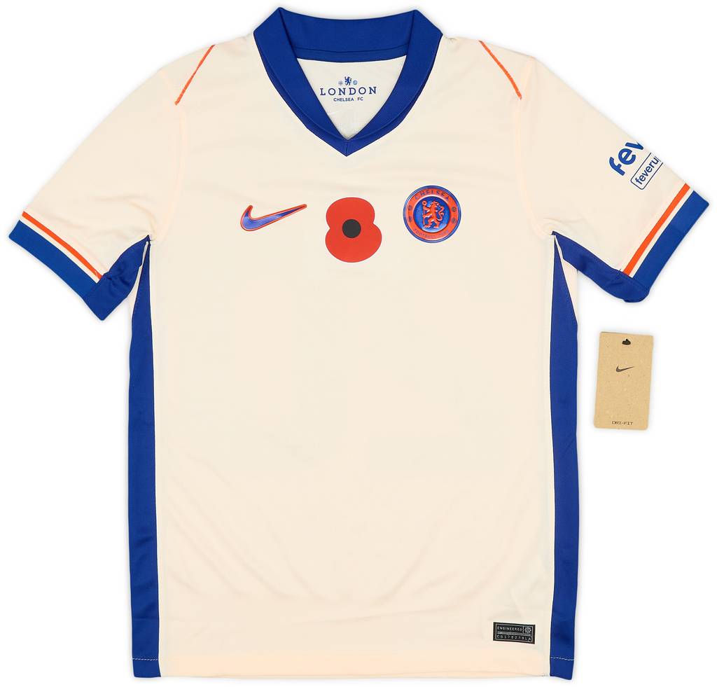 2024-25 Chelsea Away Shirt Palmer #20 (L.Boys)