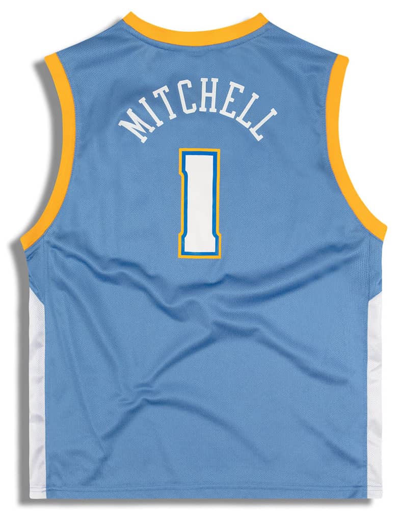 2002-06 Denver Nuggets Mitchell #1 Reebok Jersey (Away) Y