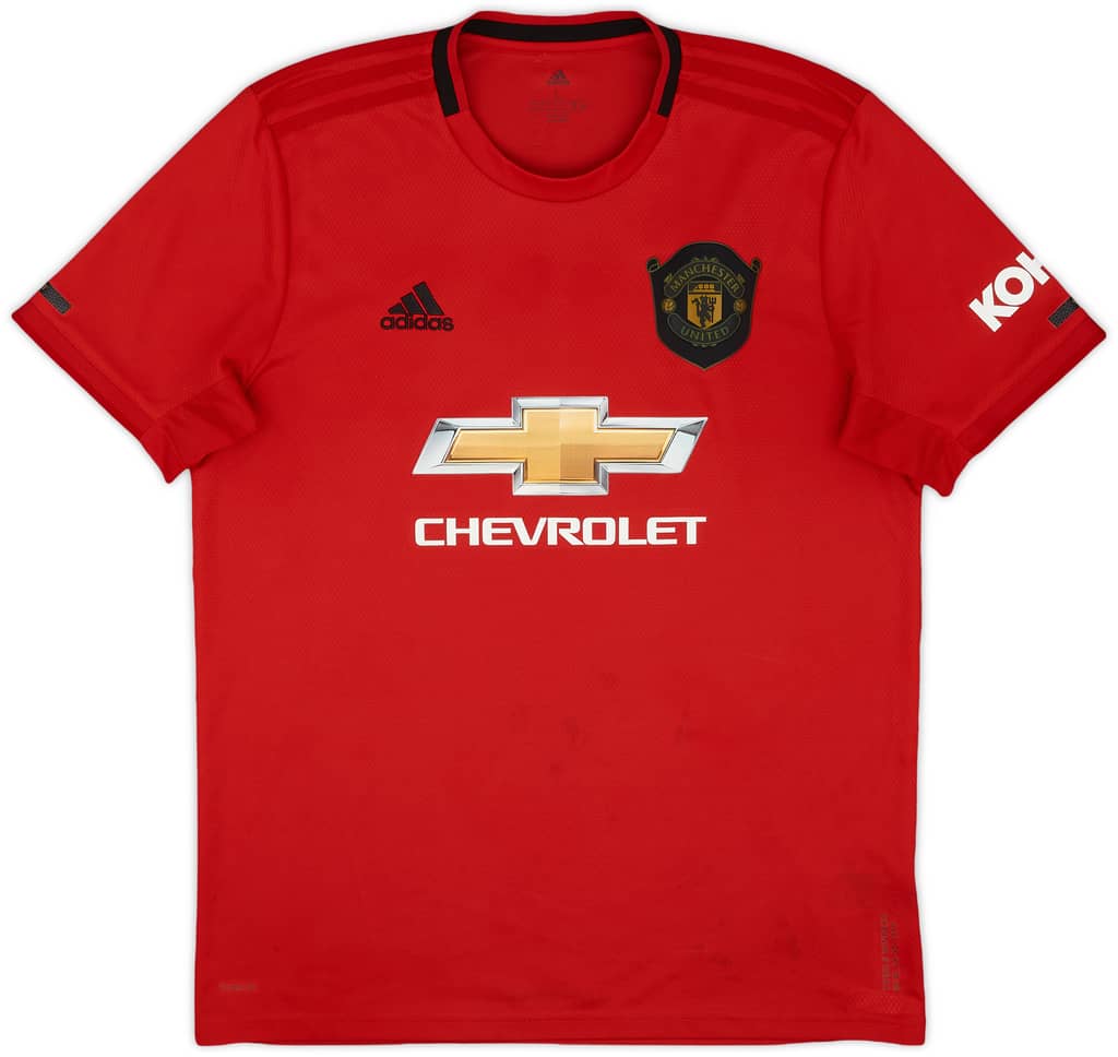 2019-20 Manchester United Home Shirt B.Fernandes #18 - 6/10 - (L)