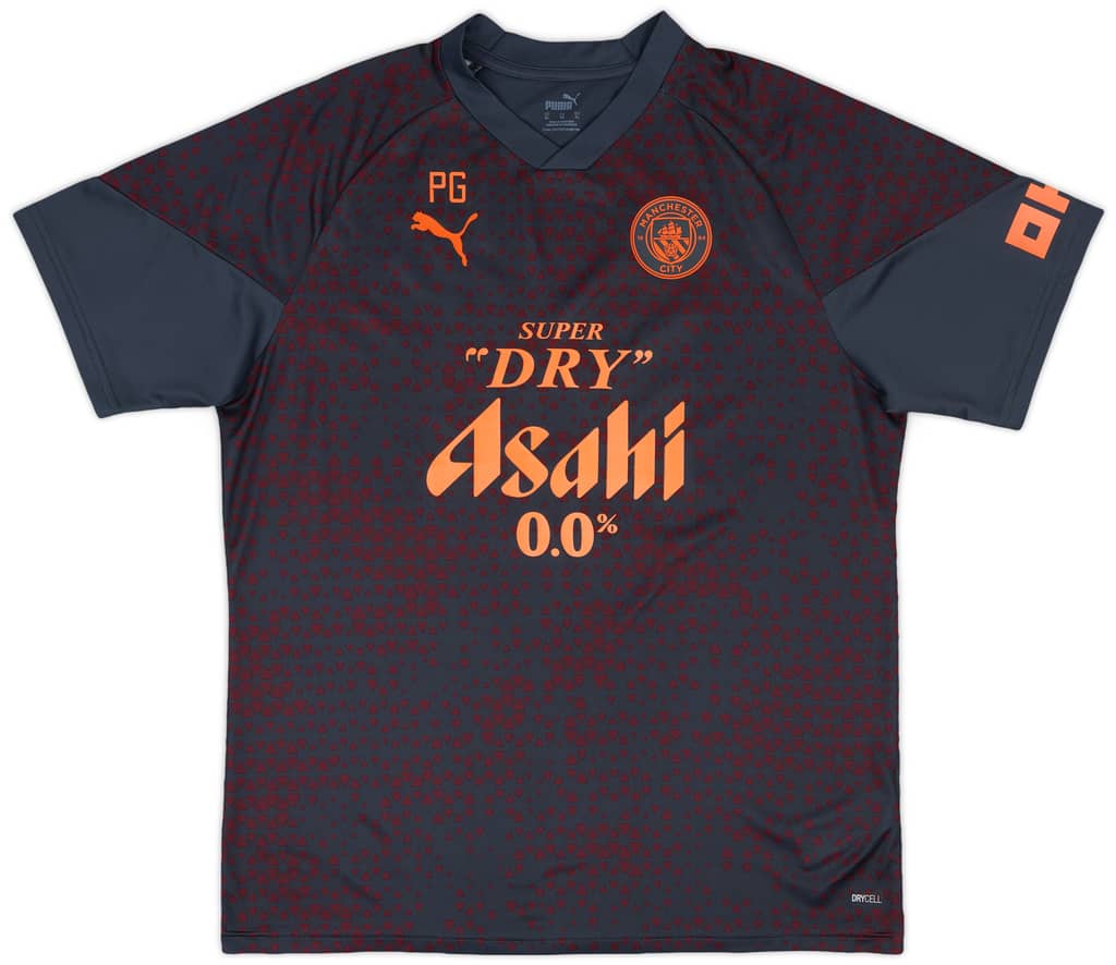 2023-24 Manchester City Staff Issue Training Shirt #PG (Guardiola) - As New - (XL)