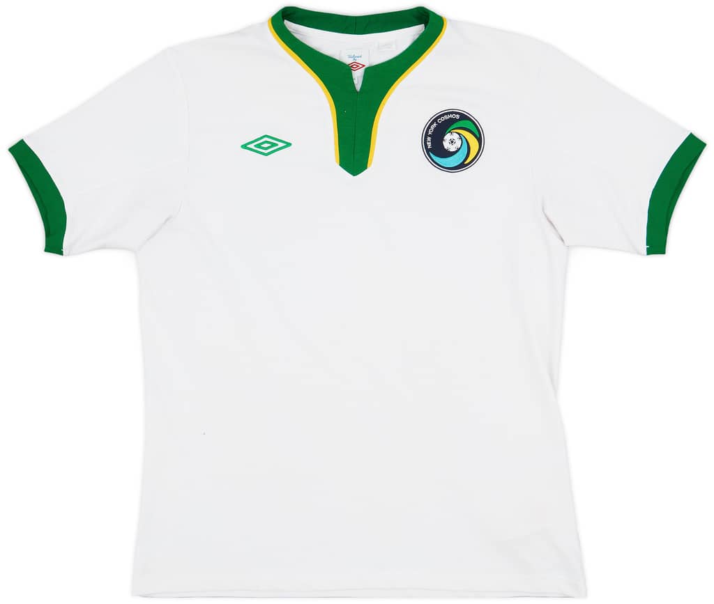 2011-12 New York Cosmos Home Shirt - 8/10 - (L)