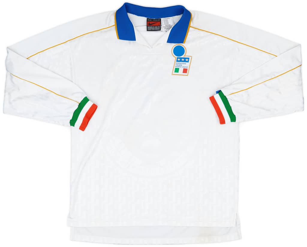 1994-96 Italy Match Issue Away L/S Shirt #4