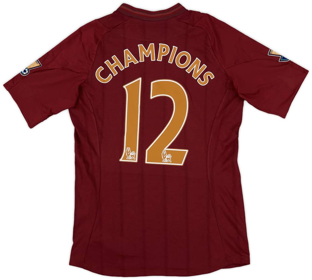 2012-13 Manchester City Away Shirt Champions #12 (M)