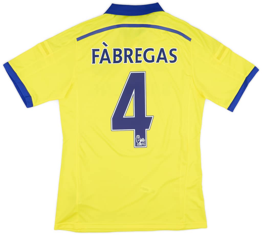 2014-15 Chelsea Player Issue Away Shirt Fabregas #4 (L)