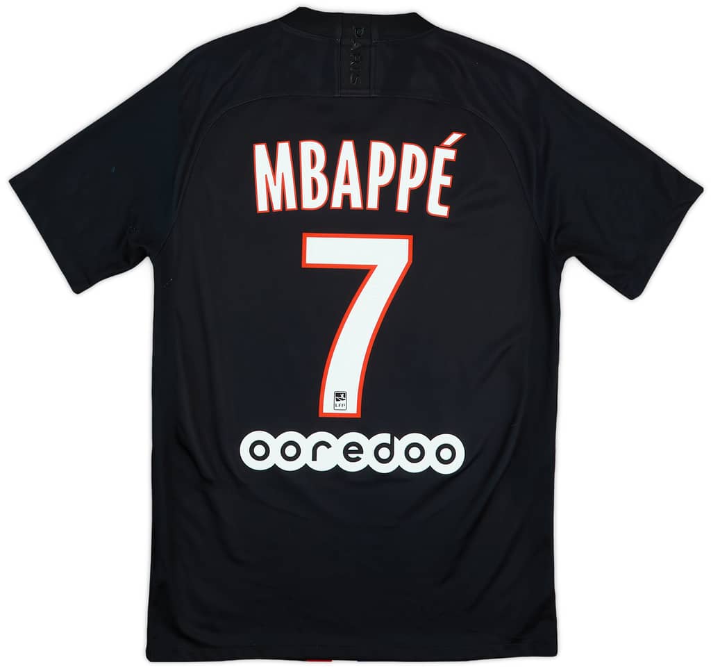 2019-20 Paris Saint-Germain Fourth Shirt Mbappe #7 - 7/10 - (S)