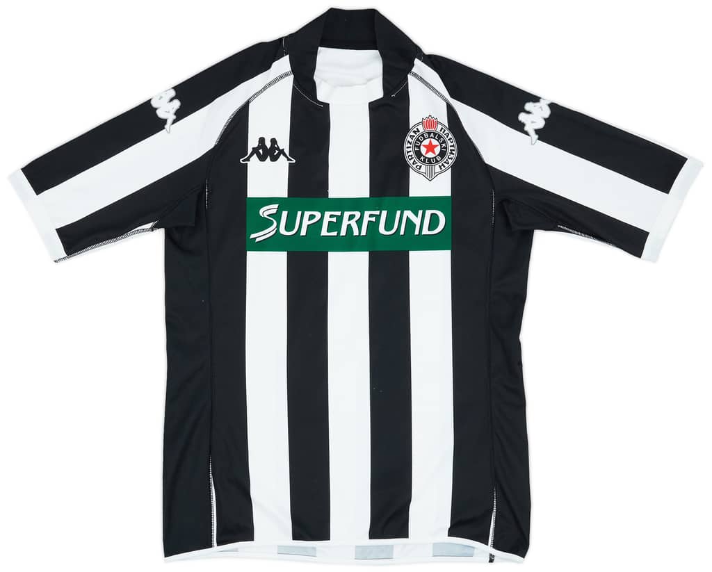 2003-04 FK Partizan Home Shirt - 8/10 - (L)