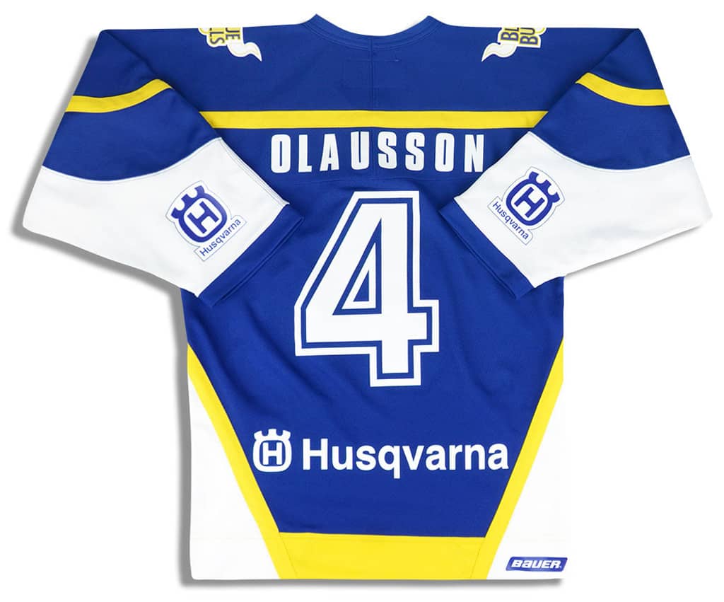 2005-06 HV71 Olausson #4 Nike Jersey (Home) XXS