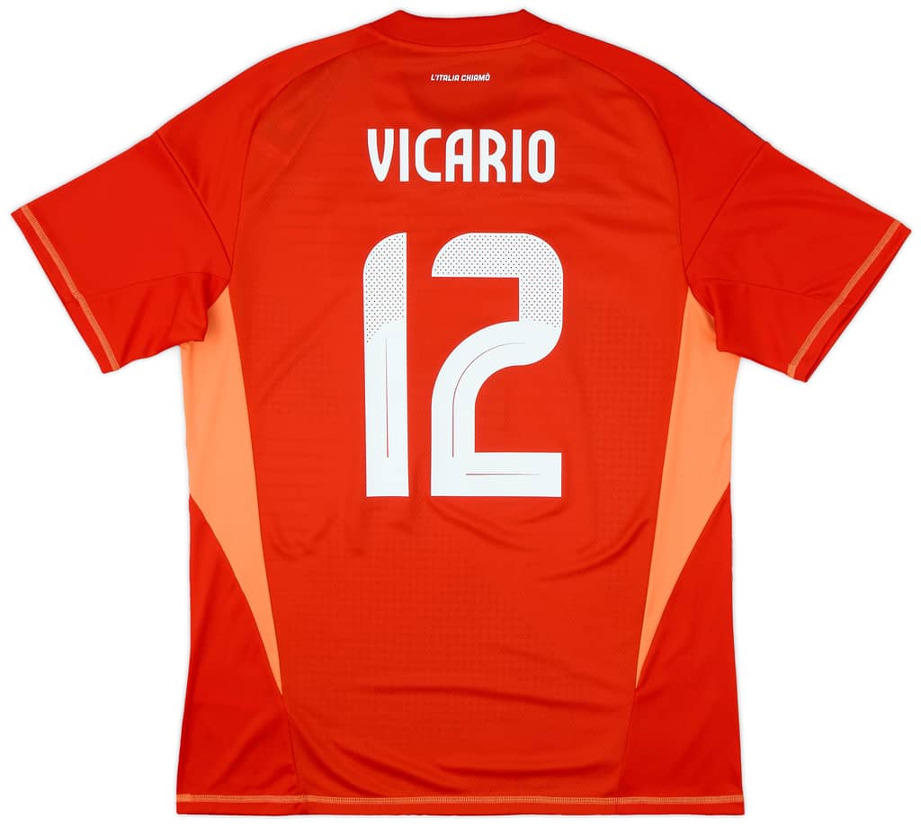 2024-25 Italy GK S/S Shirt Vicario #12