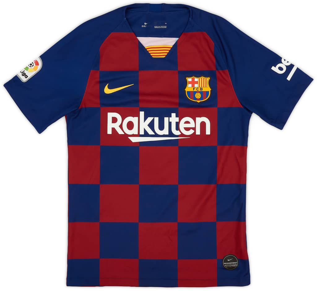 2019-20 Barcelona Home Shirt Messi #10 - 8/10 - (S)