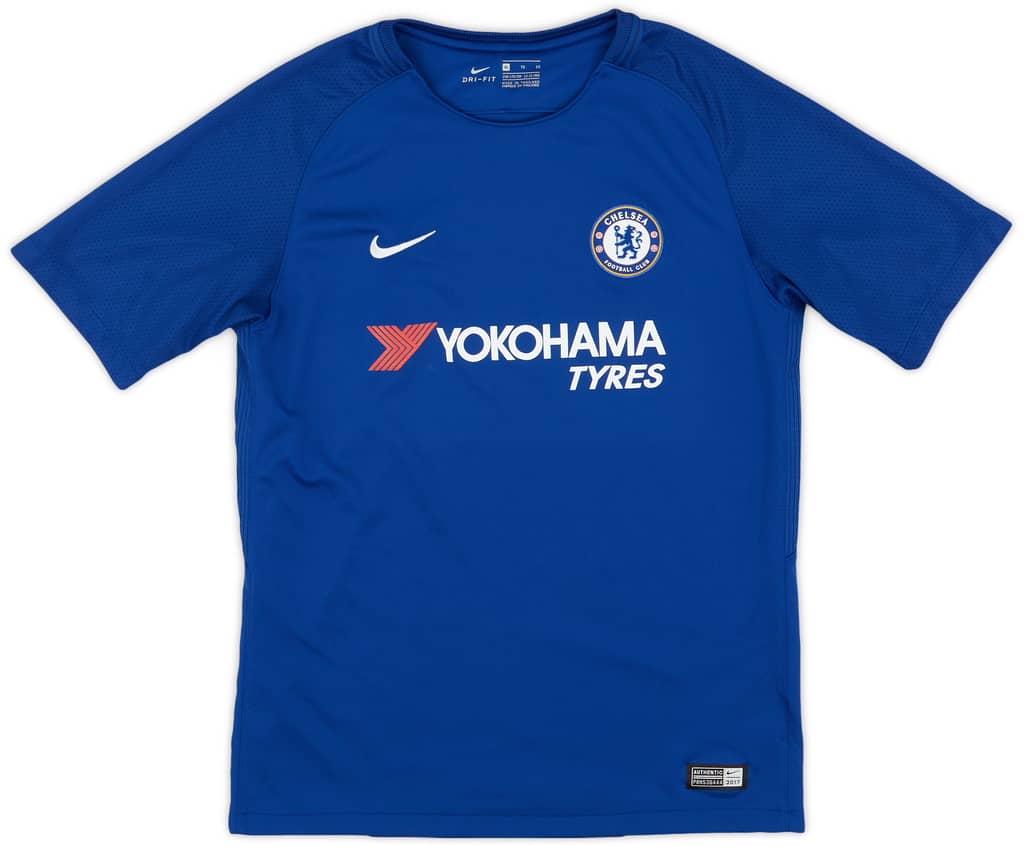 2017-18 Chelsea Home Shirt - 8/10 - (XL.Boys)