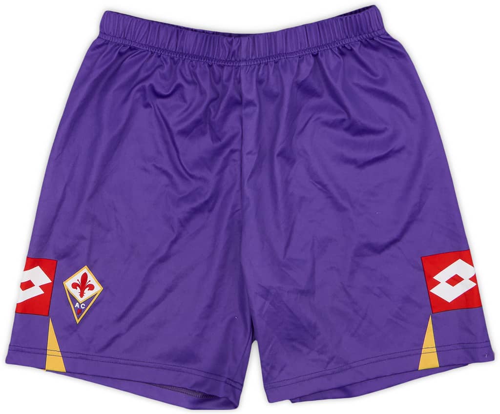 2010-11 Fiorentina Home Shorts - 8/10 - (M.Boys)