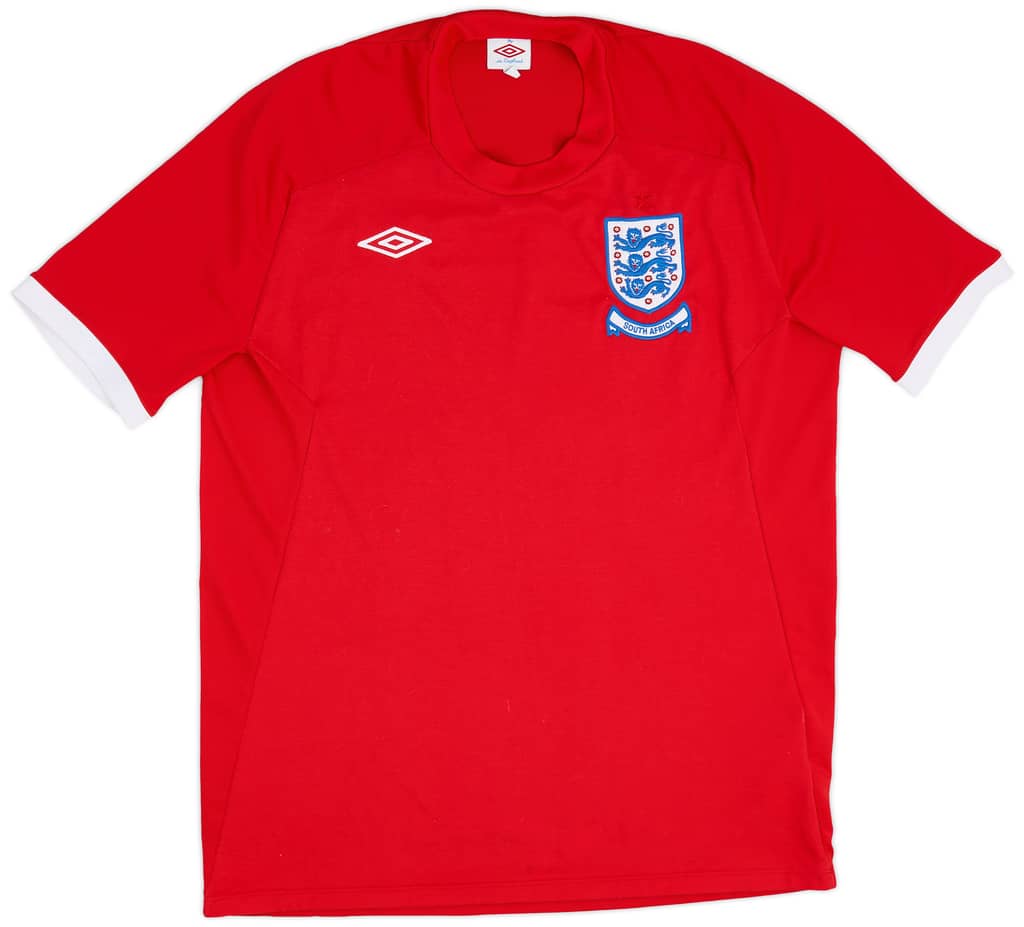 2010-11 England 'South Africa' Away Shirt - 6/10 - (L)