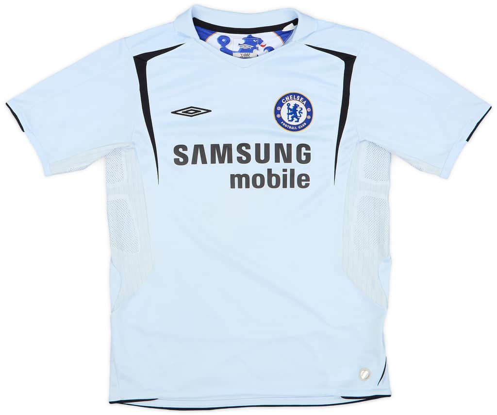 2005-06 Chelsea Away Shirt - 6/10 - (L.Boys)