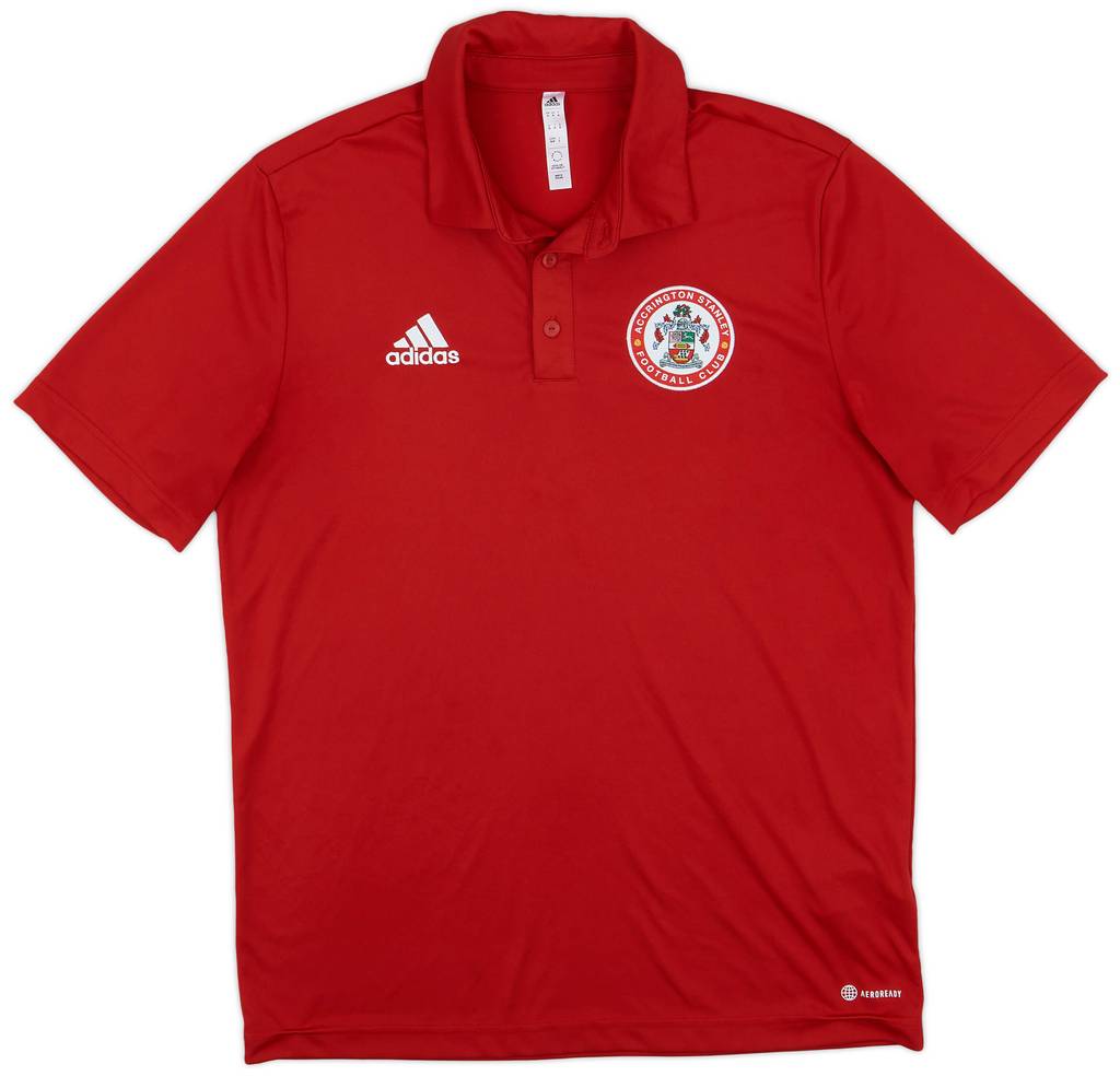 2021-22 Accrington Stanley adidas Polo Shirt - 8/10 - (M)