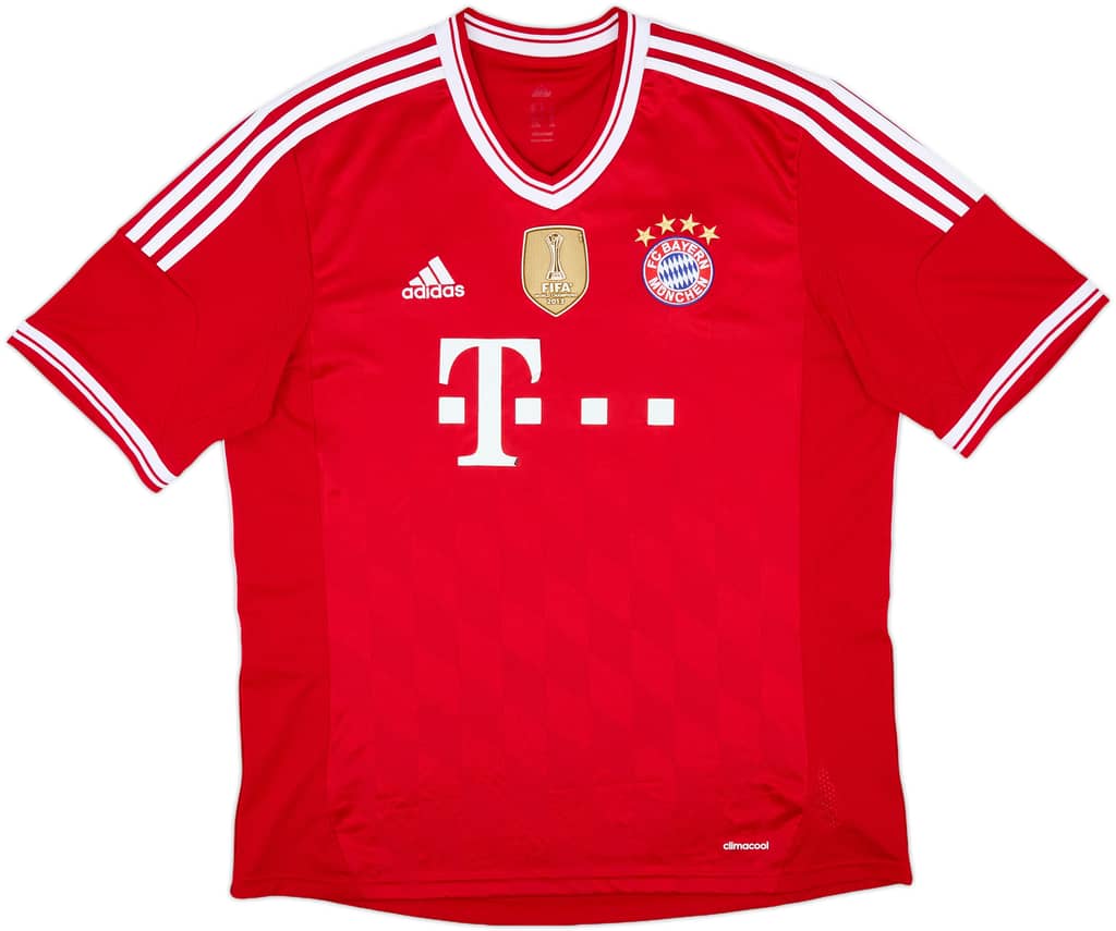 2013-14 Bayern Munich Home Shirt - 4/10 - (XL)