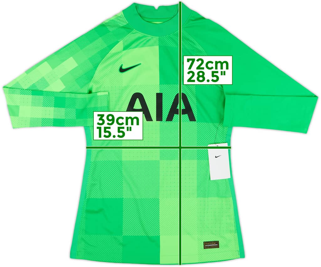2021-22 Tottenham Authentic GK Shirt (S)