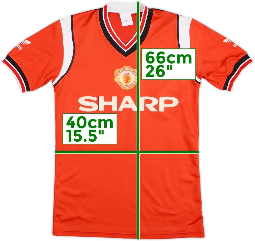 Camiseta de local del Manchester United 1984-86 - 5/10 - (Y)