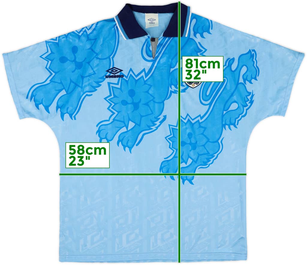 1992-93 England Third Shirt - 9/10 - (L)