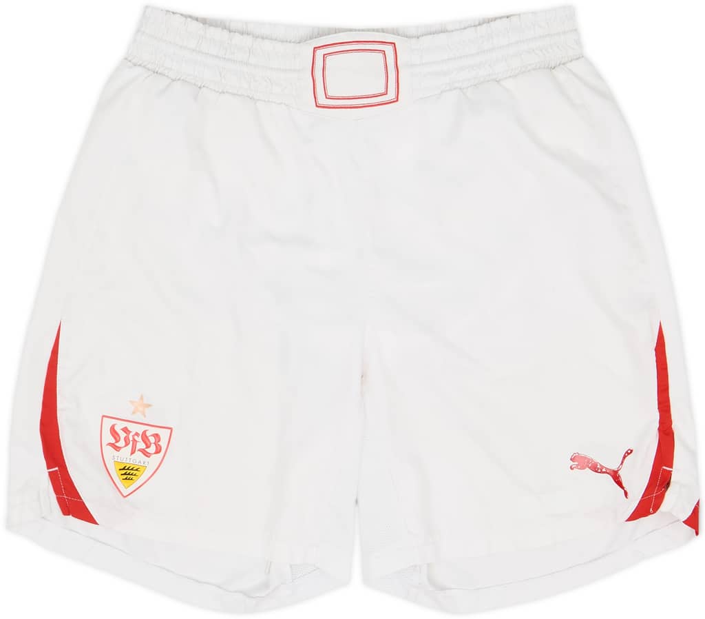 2010-11 Stuttgart Home Shorts - 4/10 - (L)