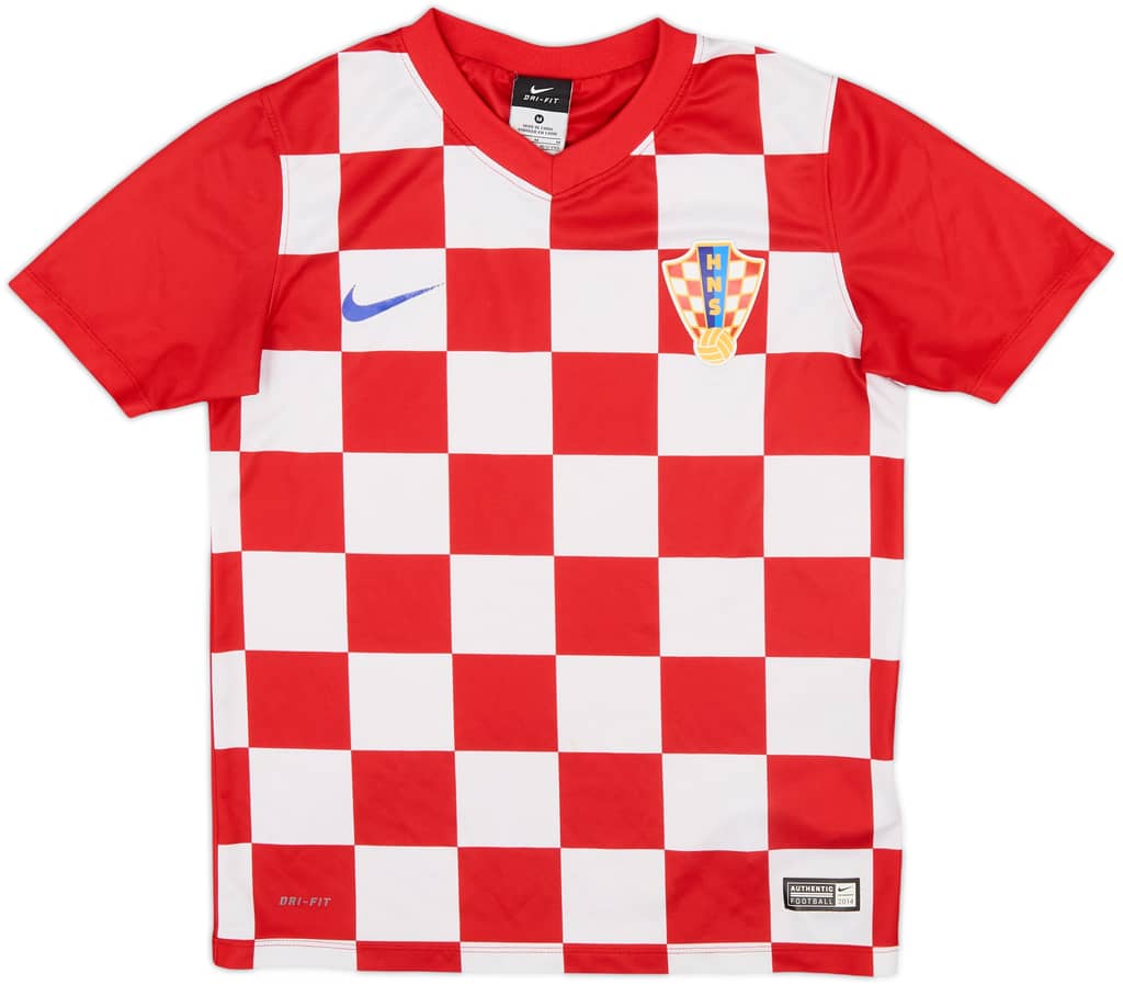 2014-15 Croatia Home Shirt - 6/10 - (M.Boys)
