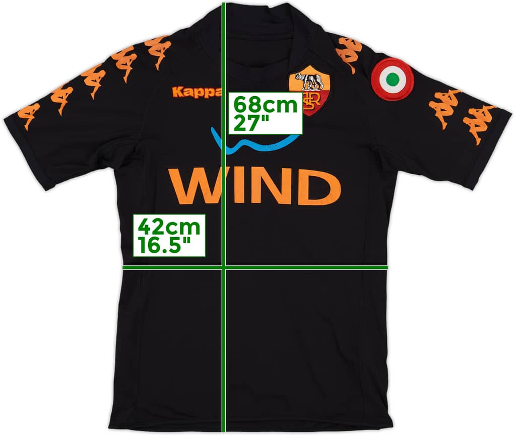 2008-09 Roma Third Shirt - 6/10 - (XS)