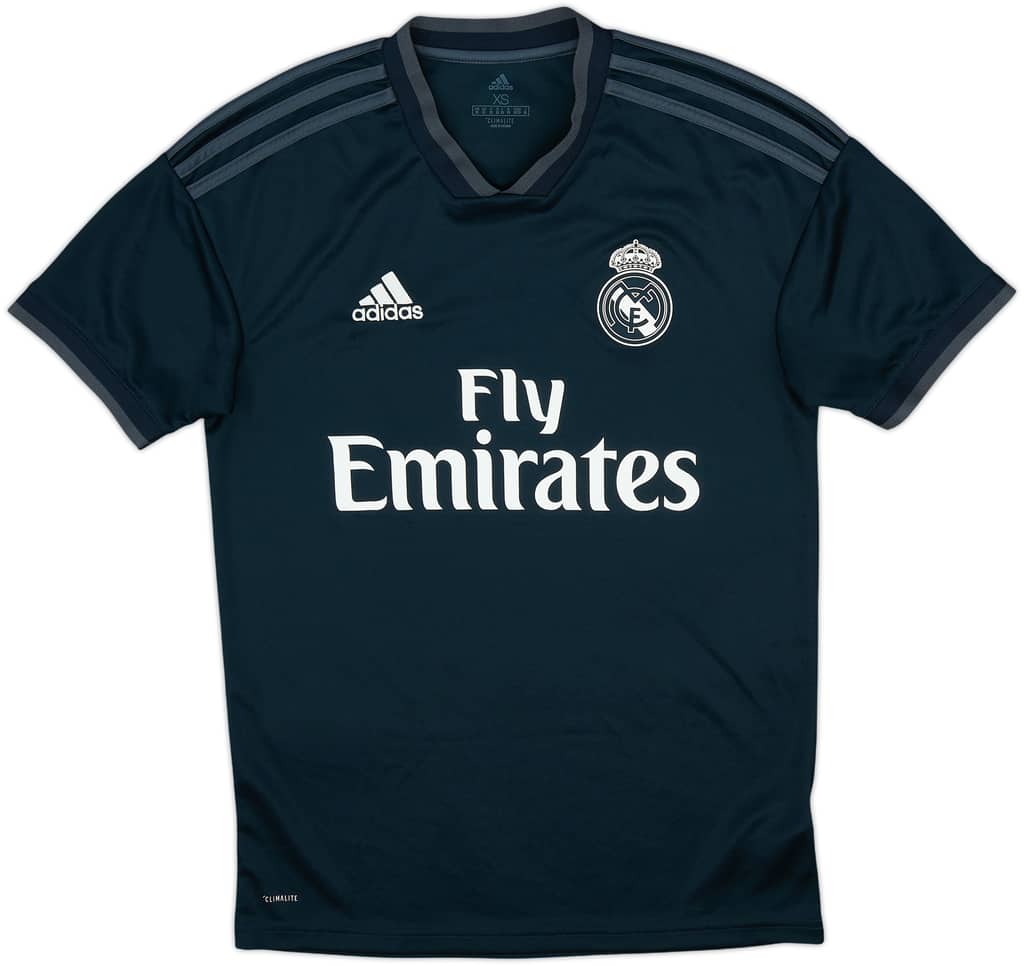 2018-19 Real Madrid Away Shirt - 9/10 - (XS)