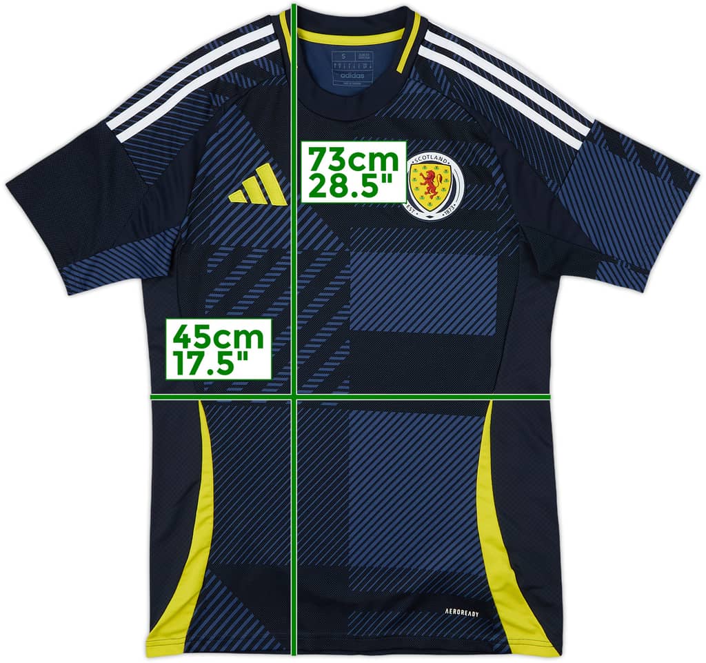 Camiseta de local de Scotland 2024-25 - 9/10 - (S)