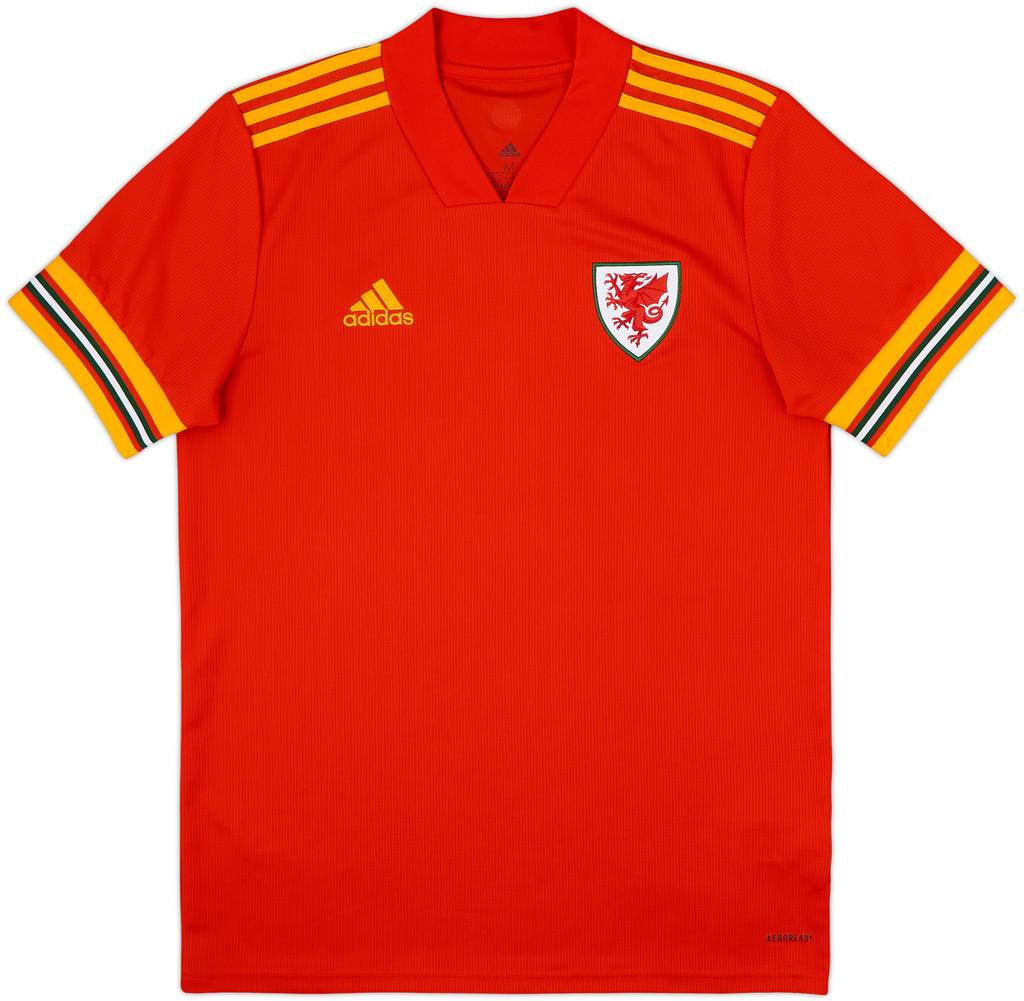 2020-21 Wales Home Shirt - 8/10 - (M)