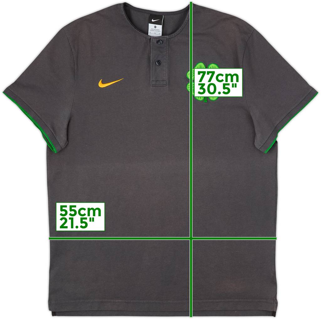 2010-11 Celta Nike Camiseta Polo - 8/10 - (XL)