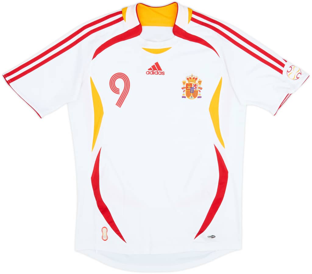 2006-08 Spain Away Shirt F.Torres #9 - 6/10 - (S)