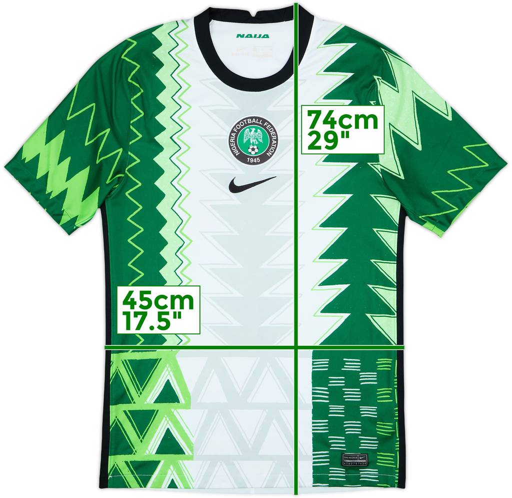 2020-21 Nigeria Home Shirt - 8/10 - (S)