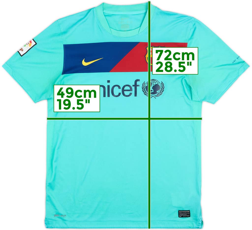 2010-11 Barcelona Away Shirt - 4/10 - (M)