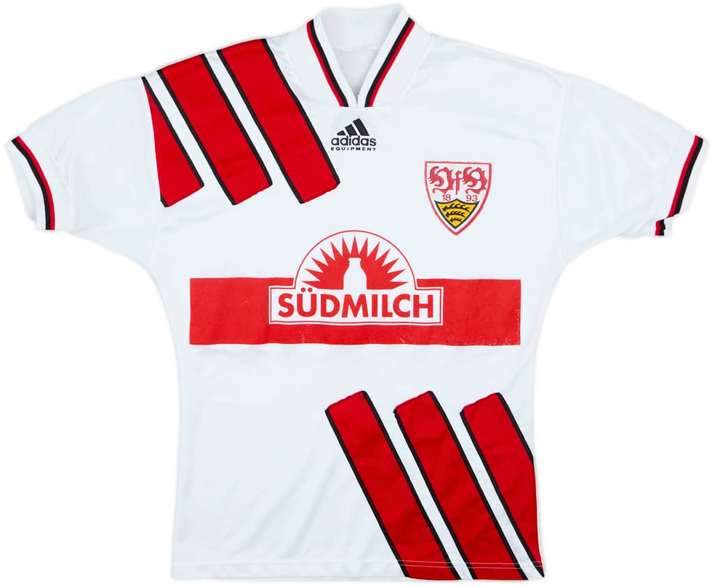 1993-95 Stuttgart Home Shirt - 8/10 - (Y)