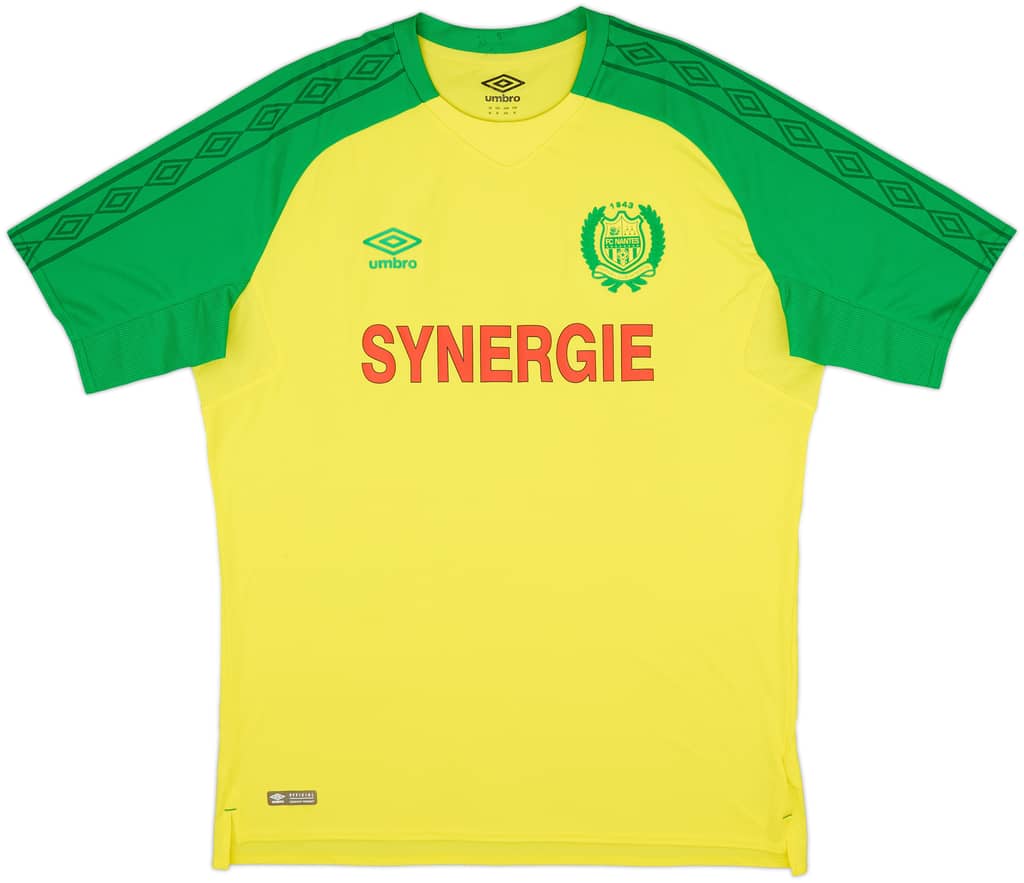 Camiseta de local del Nantes 2017-18 - 8/10 - (XL)