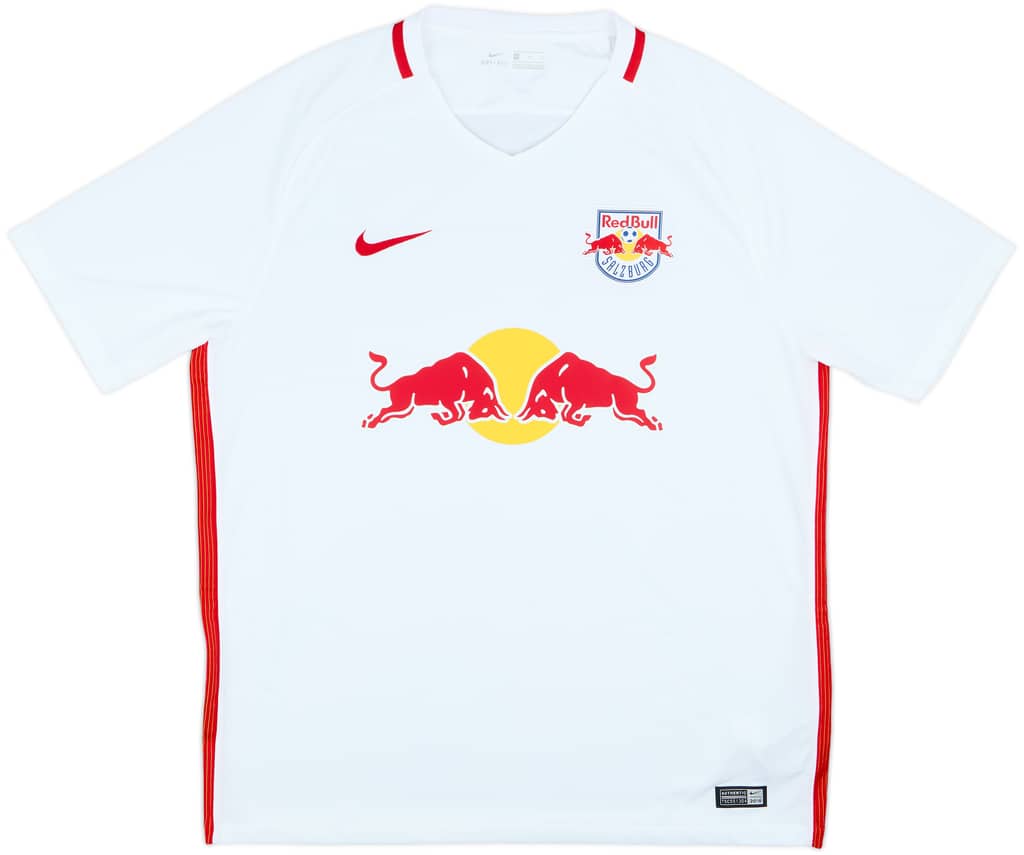2016-2017 Red Bull Salzburg Home Shirt - 8/10 - (XL)