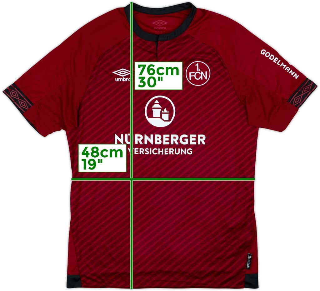 2018-19 Nurnberg Local Camiseta - 8/10 - (L)