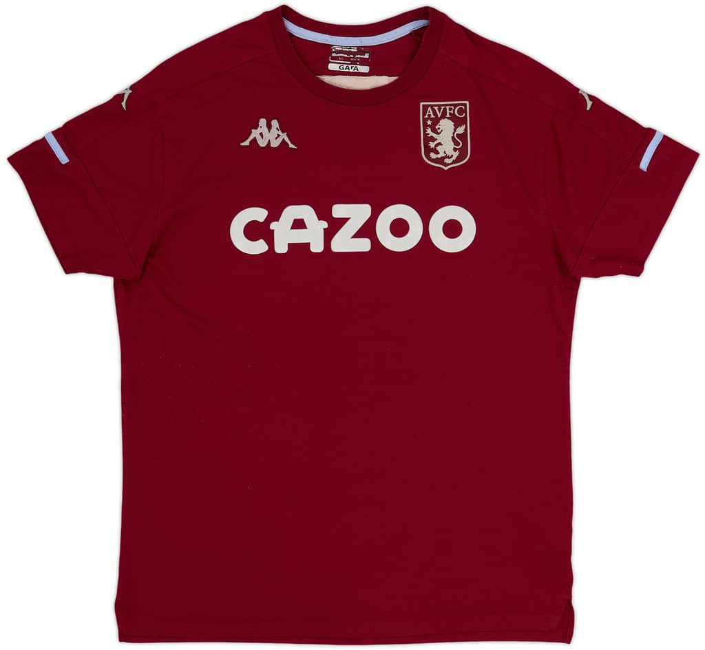 2020-21 Aston Villa Kappa Cotton Tee - 8/10 - (XXL)