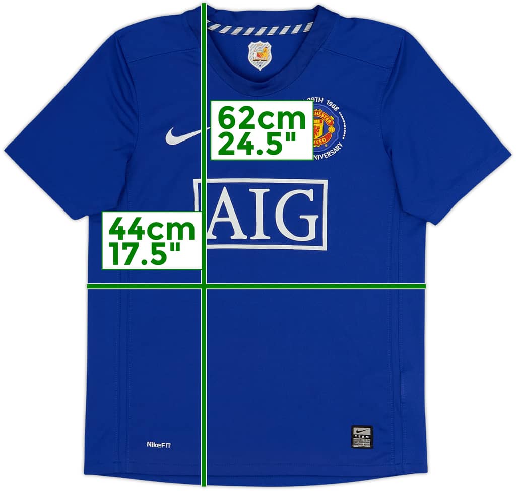 2008-09 Manchester United Third Shirt - 9/10 - (L.Boys)