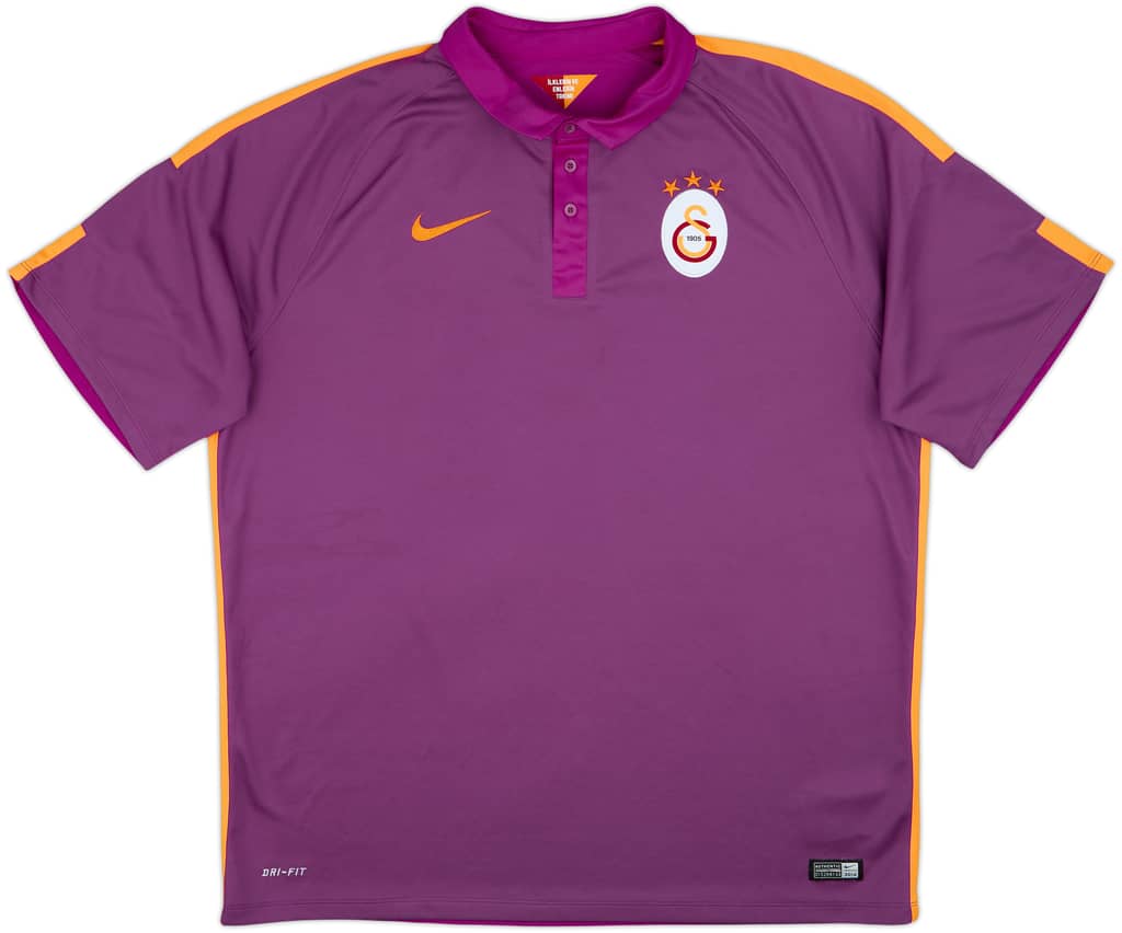 Camiseta de la tercera equipación del Galatasaray 2014-15 - 8/10 - (XXL)