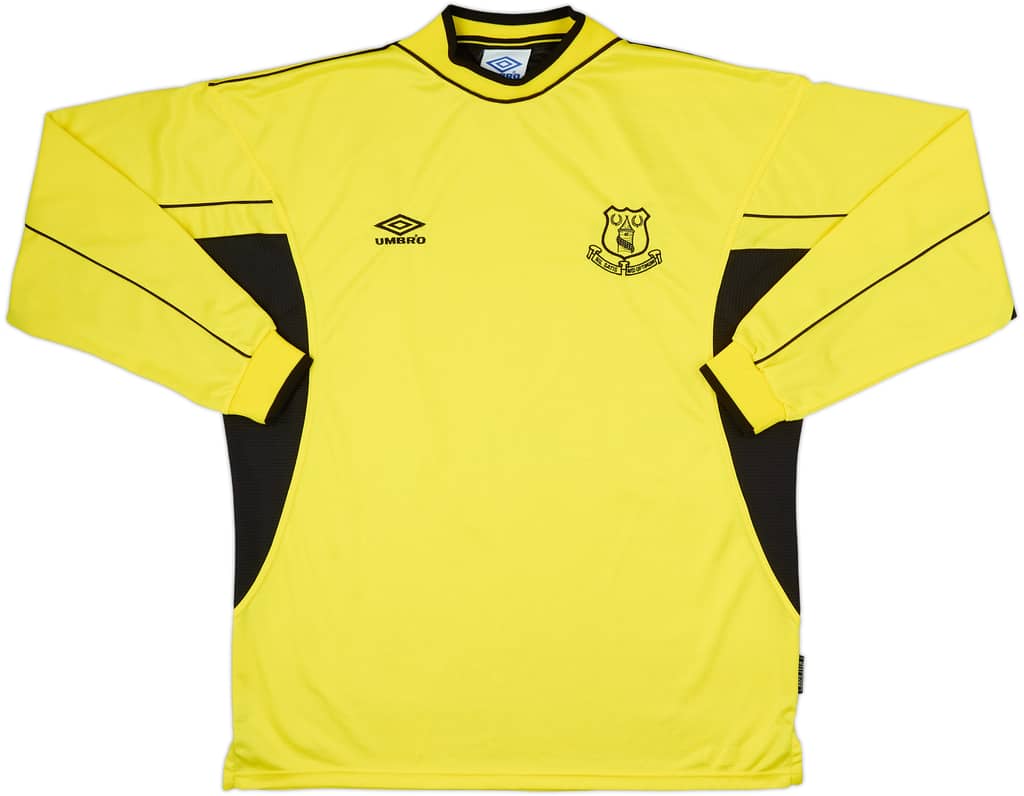 Camiseta de portero del Everton 1999-00 - 8/10 - (XL)