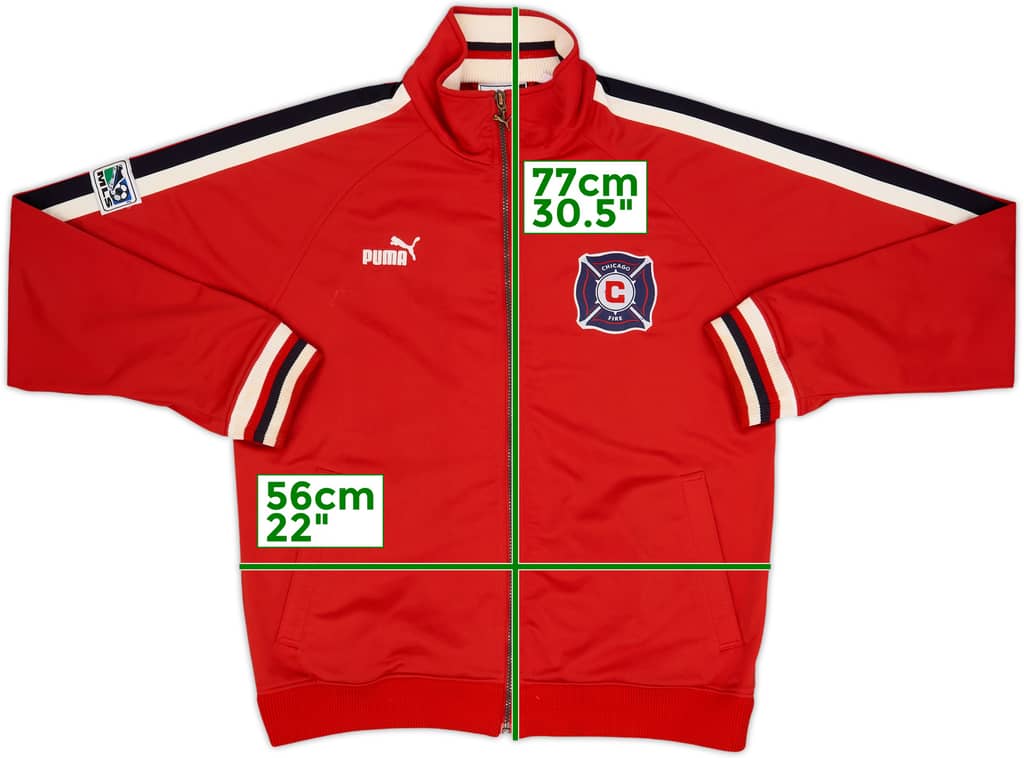 2003-04 Chicago Fire Puma Chaqueta de chándal - 8/10 - (M)