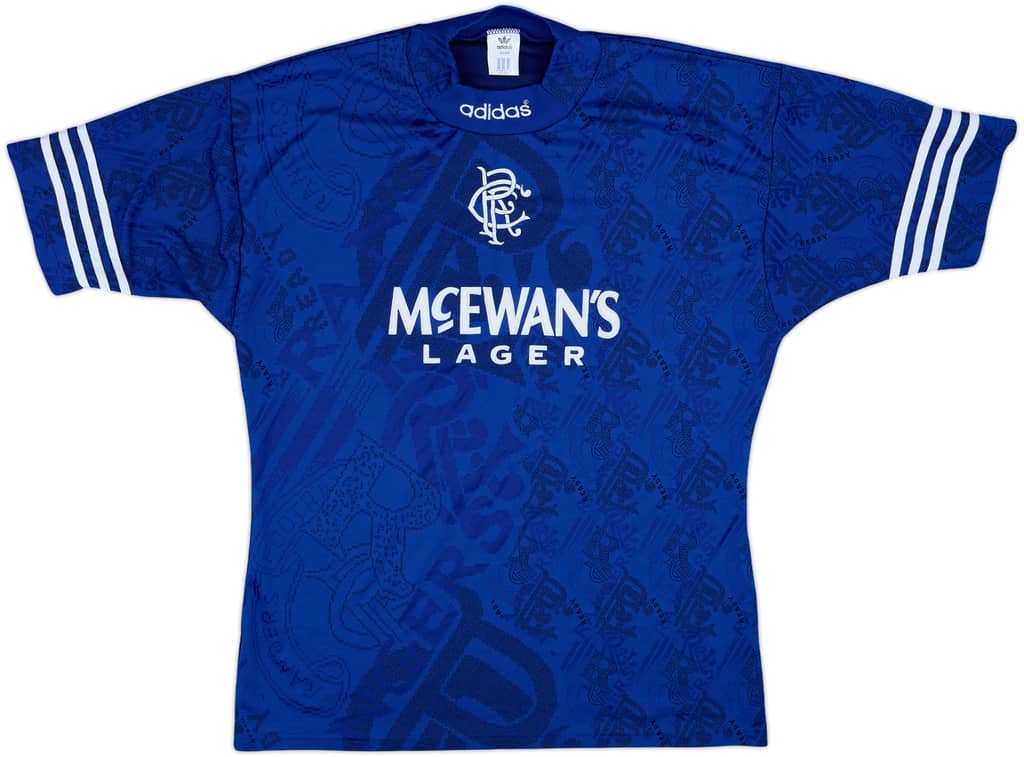 1994-96 Rangers Home Shirt - 8/10 - (L)
