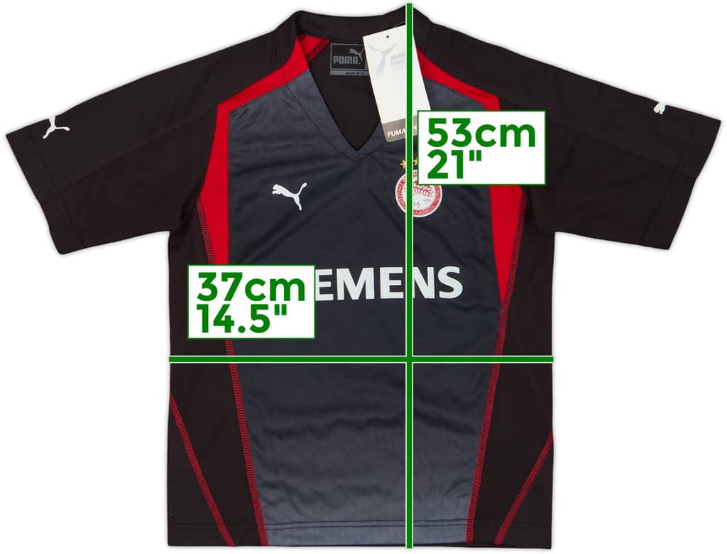 2005-06 Olympiakos Away Shirt (S.Boys)
