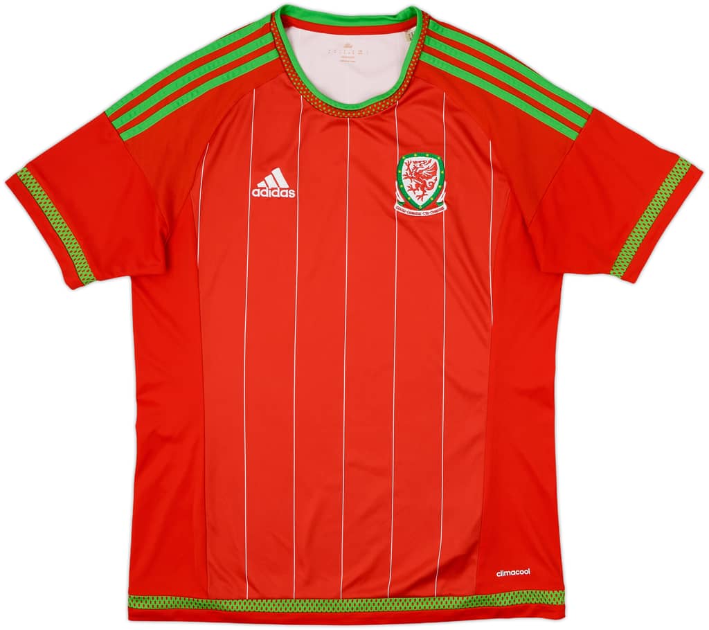 2015-16 Wales Home Shirt - 8/10 - (M)